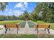 Enjoy a leisurely game of shuffleboard in the community game area at 8981 Sw Sw 209Th Cir, Dunnellon, FL 34431