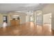 Bright living area features hardwood floors, and a light and airy ambiance at 10884 Sw 53Rd Cir, Ocala, FL 34476