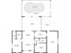 Detailed floor plan showcasing the layout with a pool, sunroom, and main bedroom at 15052 Sw 43Rd Terrace Rd, Ocala, FL 34473