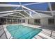 Enjoy the screened-in pool and patio area at 1712 Ne 40Th Ave, Ocala, FL 34470