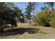 View of a spacious fenced backyard with mature trees, plants and grass at 3560 Sw 24Th Avenue Rd, Ocala, FL 34471