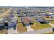 An aerial view of a single-Gathering home in a residential neighborhood shows the property's location and surroundings at 5094 Se 89Th St, Ocala, FL 34480