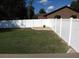 Large back yard with a privacy fence at 14180 Se 53Rd Ave, Summerfield, FL 34491