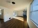 Bright living room with hardwood floors, natural light, and neutral color palette at 15040 Sw 29Th St, Ocala, FL 34481