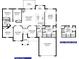 Detailed floor plan of a home highlighting the layout including bedrooms, bathrooms, and kitchen at 2 Dogwood Crse, Ocala, FL 34472