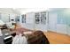 Spacious living area with custom built-in shelving, hardwood floors, and beautiful decor at 2775 Sw 53Rd St, Ocala, FL 34471