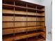 Large storage room has an abundance of shelving at 32 Allenwood Look, Ormond Beach, FL 32174