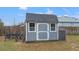 Exterior view of shed in backyard at 48 Pine Trace Loop, Ocala, FL 34472