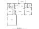 Detailed floor plan showcasing the layout of a 1211 sq ft home with labeled rooms and dimensions for each area at 10255 Se 178Th Pl, Summerfield, FL 34491