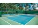 Well-maintained pickleball court, ideal for outdoor recreation and sports activities at 11221 Sw 71St Ct, Ocala, FL 34476