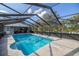 Sparkling enclosed pool, perfect for year-round enjoyment and entertaining guests at 12330 Sw 43 St Rd, Ocala, FL 34481