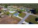 Overhead of an attractive residential area, displaying neat landscaping and peaceful suburban living at 14560 Sw 25Th Ter, Ocala, FL 34473