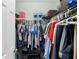 Walk-in closet with ample storage space for clothing, shoes, and personal items at 3853 Se 60Th St, Ocala, FL 34480