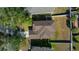 Birds eye view of the backyard and neighboring homes at 3999 Sw 51St Ct, Ocala, FL 34474