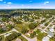 Picturesque aerial view of the house showcasing its location in a peaceful residential neighborhood at 11620 Sw 84Th Avenue Rd, Ocala, FL 34481