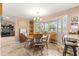 Charming dining area with bay window, perfect for gatherings and casual meals at 11620 Sw 84Th Avenue Rd, Ocala, FL 34481