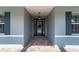 Close-up of the front door area at 8107 Sw 92Nd Cir, Ocala, FL 34481