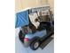 A charming blue golf cart that adds a touch of fun and convenience to everyday life at 8107 Sw 92Nd Cir, Ocala, FL 34481