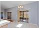 Dining room with tile floors and large glass doors at 8231 Sw 108Th Loop, Ocala, FL 34481