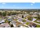 Aerial view of a residential neighborhood with well-maintained homes and green spaces at 9750 Se 179Th Pl, Summerfield, FL 34491