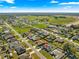 Expansive aerial view of home in a Gathering-friendly community with spacious yards and serene surroundings at 10100 Se 69Th Ave, Belleview, FL 34420