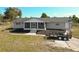 Charming single-story home with a screened-in porch and freshly landscaped front yard at 13800 Se 80Th Ave, Summerfield, FL 34491