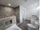 A view of the bathroom with modern granite sink and faucet fixtures, luxury tub, and modern tile flooring at 5500 Sw 151St Street Rd, Ocala, FL 34473