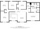 Detailed floorplan showing bedroom, bath, Gathering room, and hall dimensions for the home's upper level at 11684 Sw 56Th Ter, Ocala, FL 34476