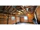 Shed interior featuring exposed ceiling and unfinished walls at 14805 Se 51St Ct, Summerfield, FL 34491