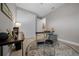 Home office showing the desk setup, with natural light, and a closet at 6185 Sw 89Th Ct, Ocala, FL 34481