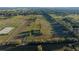 Expansive aerial view showcases the acreage and estate layout at 6890 Nw 21St St, Ocala, FL 34482