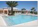 Resort-style pool area with ample seating and beautifully maintained grounds at 9652 Sw 84Th Ter # C, Ocala, FL 34481