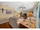 Cozy living room featuring hardwood floors at 10821 Sw 87Th Ter, Ocala, FL 34481