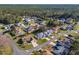 An aerial view of a residential neighborhood with mature trees and manicured lawns at 11625 Sw 71St Cir, Ocala, FL 34476