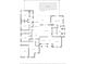 Detailed floor plan of home showing the layout of bedrooms, kitchen, living spaces, bathrooms, porch, and pool at 4103 Se 10Th Ave, Ocala, FL 34480