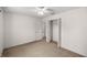 Neutral bedroom featuring a large doorway and closet at 4858 Sw 143Rd Loop, Ocala, FL 34473