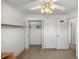 Bedroom with closet and wood shelf at 4858 Sw 143Rd Loop, Ocala, FL 34473