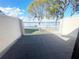 A spacious patio featuring a beautiful view of the water, trees, and blue skies at 11001 Se Sunset Harbor Rd # A08, Summerfield, FL 34491