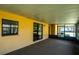 A screened patio with plenty of room for seating and dining at 1255 Ne 70Th St, Ocala, FL 34479
