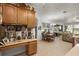 Dining area off kitchen is well-lit and great for entertaining at 13424 Se 89Th Terrace Rd, Summerfield, FL 34491