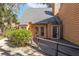 Inviting backyard featuring a wooden deck, double doors, and ample natural light at 1621 Ne 2Nd St # 601, Ocala, FL 34470