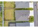 Birds eye view of a home with a big backyard, showcasing its location within a residential area at 503 Verlander St, The Villages, FL 34762
