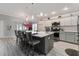 Spacious kitchen with modern appliances, central island and lots of countertop space at 503 Verlander St, The Villages, FL 34762