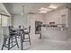 Cozy breakfast nook featuring a round dining table and comfortable seating at 5902 Sw 112Th Place Rd, Ocala, FL 34476