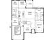 Detailed floor plan showcasing the layout and flow of the home at 5910 Sw 111Th Place Rd, Ocala, FL 34476