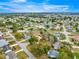 Aerial view of the neighborhood showcasing its layout and proximity to community amenities at 6450 Sw 83Rd Ln, Ocala, FL 34476