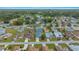 Picturesque residential area with neatly arranged homes, lush greenery, and a serene lake at 7178 Sw 113Th Loop, Ocala, FL 34476