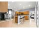 Spacious kitchen with wood cabinets and tile flooring at 8782 Sw 82Nd Court Rd, Ocala, FL 34481
