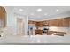 Kitchen with stainless steel appliances, granite countertops, and tile backsplash at 9863 Sw 63Rd Loop, Ocala, FL 34481
