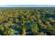 An aerial view showcases the property surrounded by lush greenery and mature trees at 4040 E Fort King St, Ocala, FL 34470